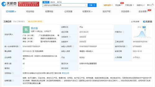 vivo關聯公司注冊資本增至3億元，軟件開發領域迎來顯著布局
